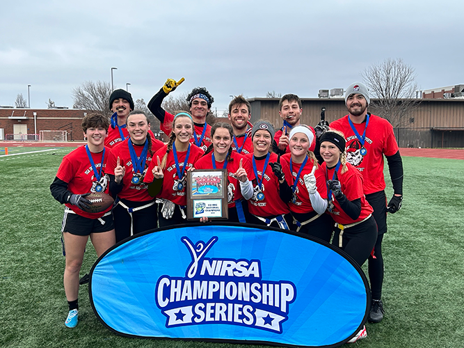 UGA Staff Makes History in Flag Football